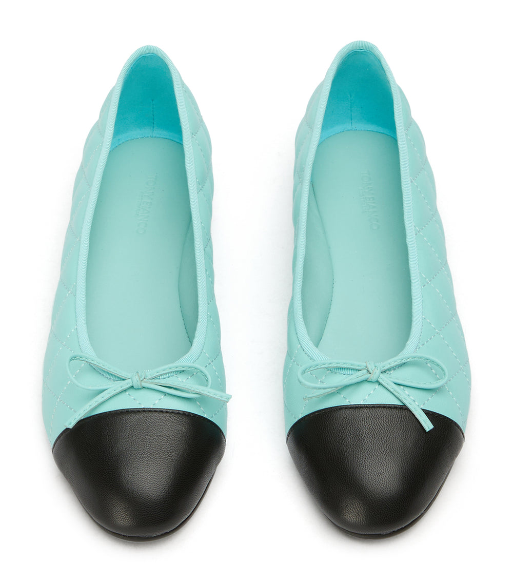 Tony Bianco Roxie Turquoise Nappa/Black - Turquoise Nappa/Black