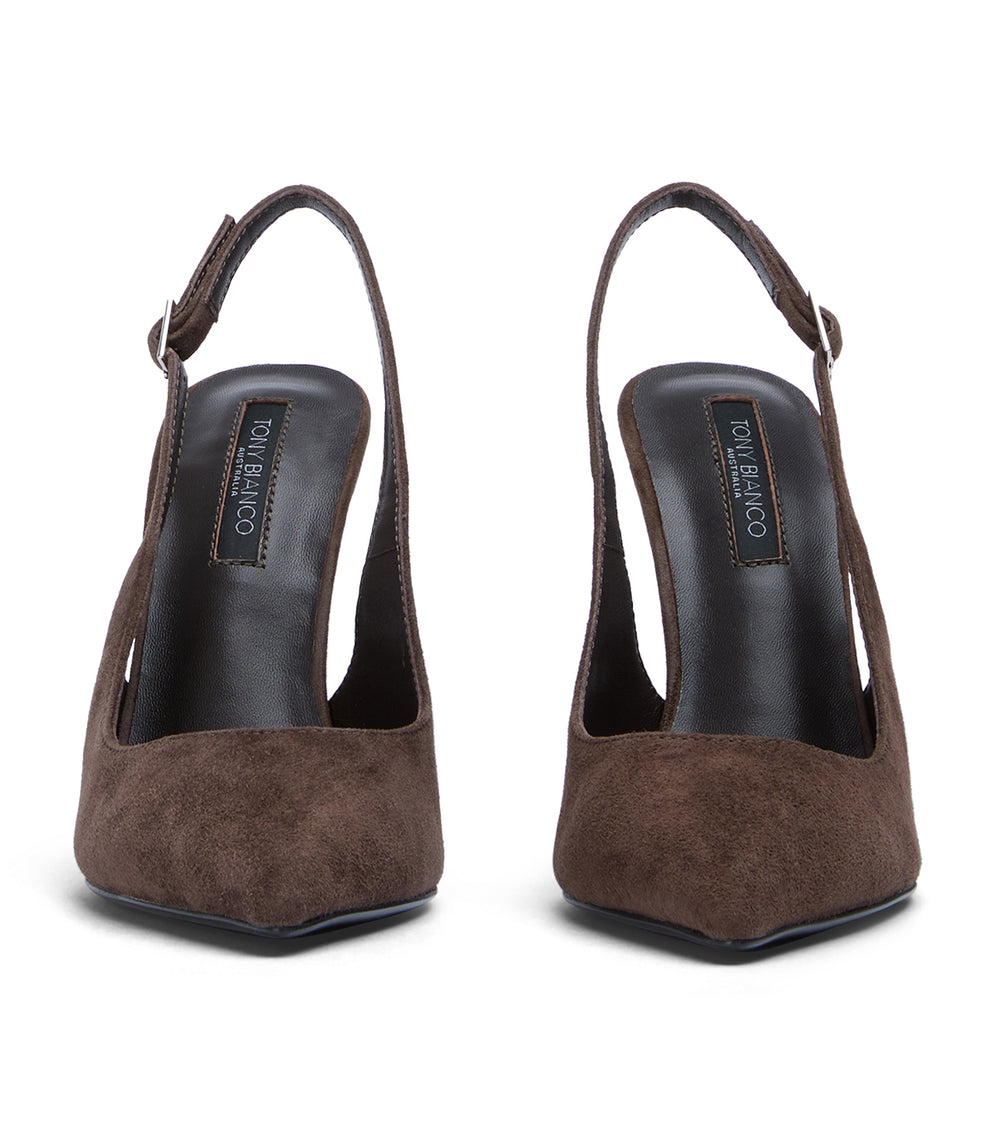 Tony Bianco Asti Espresso Suede - Espresso Suede