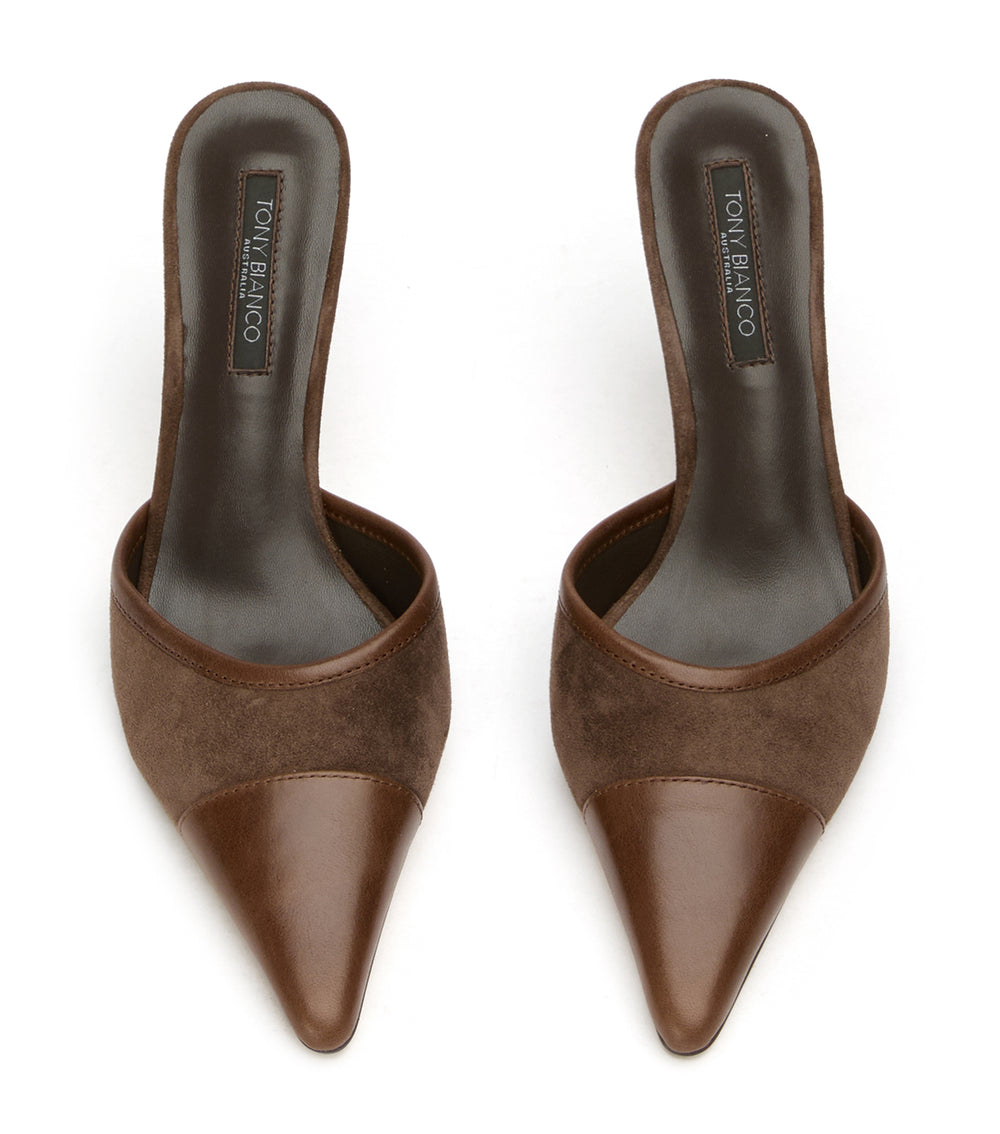 Tony Bianco Savant Espresso Suede/Choc - Espresso Suede/Choc