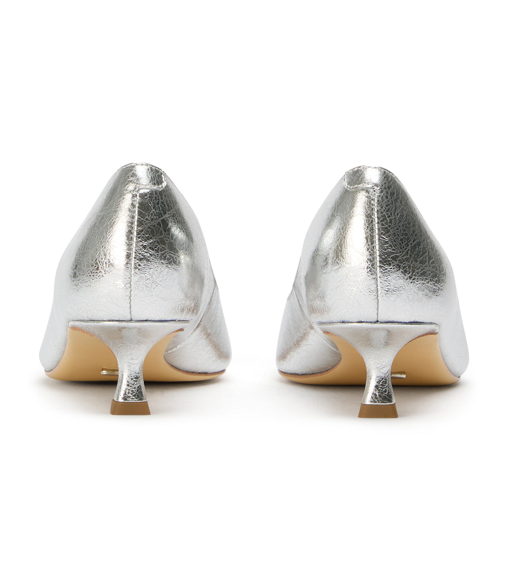 Tony Bianco Cameo Silver Vintage Metal - Silver Vintage Metal