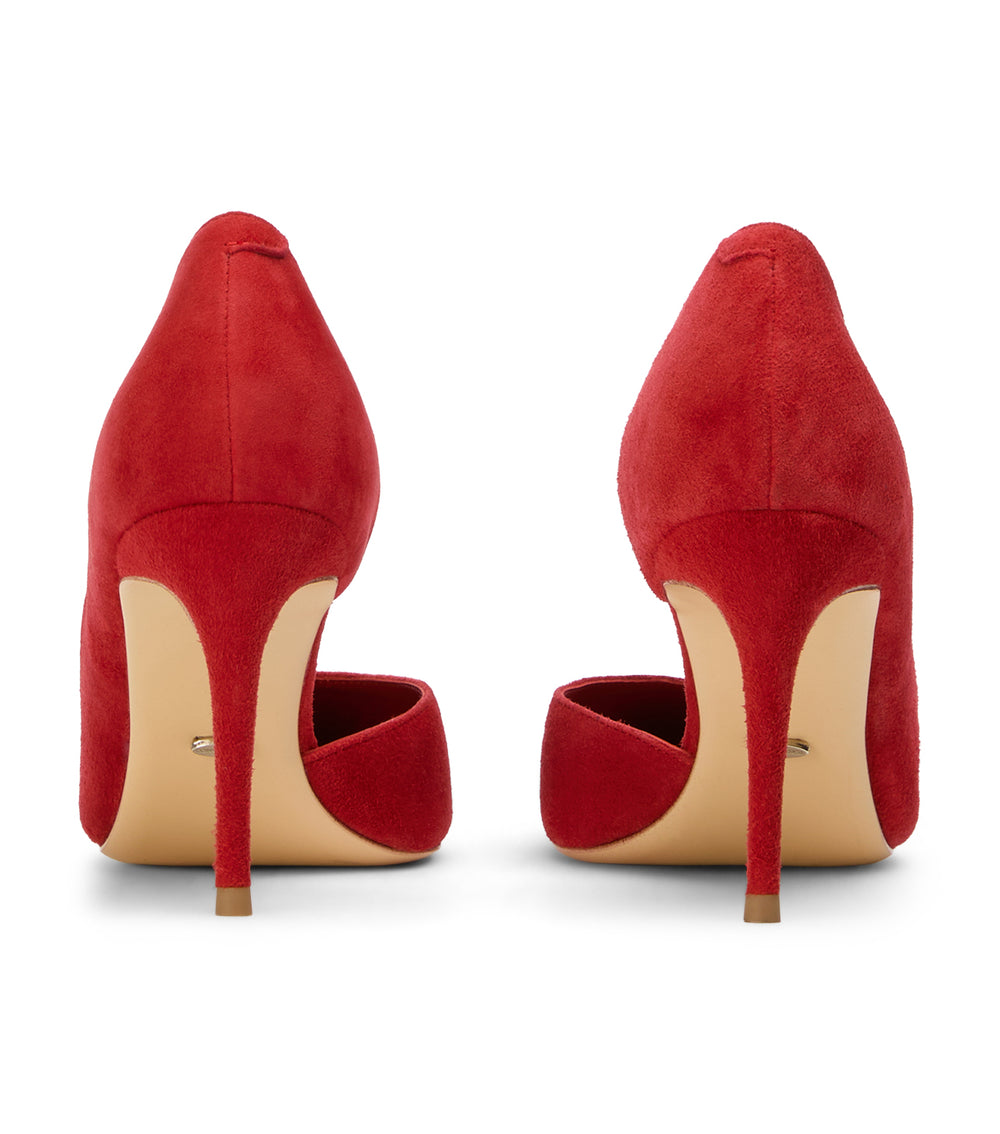 Tony Bianco Paris Red Suede - Red Suede