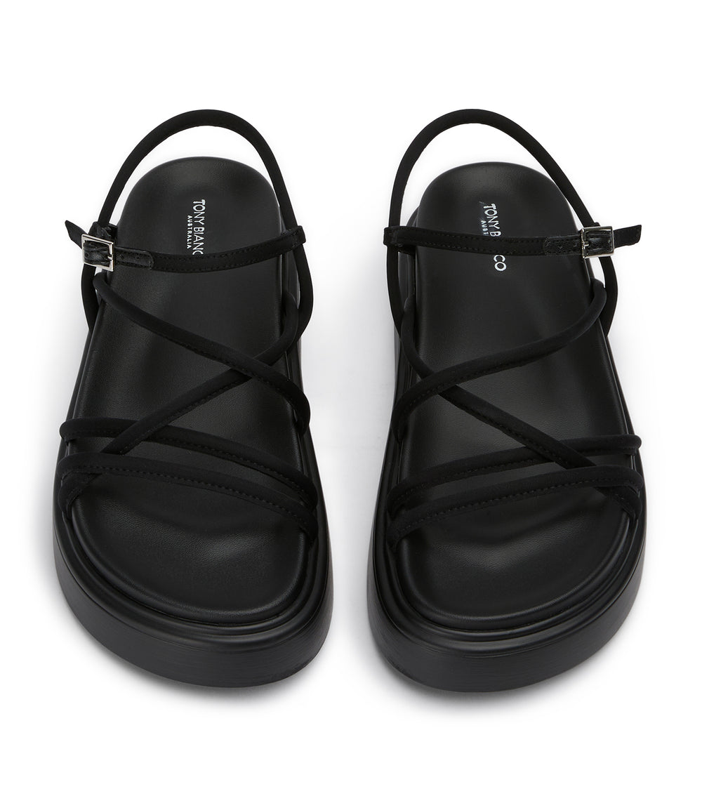 Tony Bianco Jett Black Scuba - Black Scuba