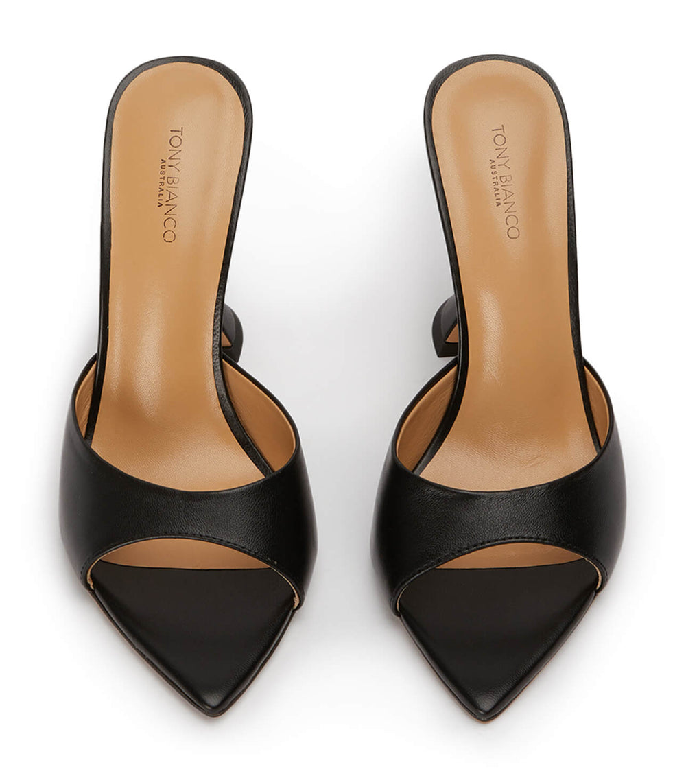 Tony Bianco Marcel Black Nappa - Black Nappa