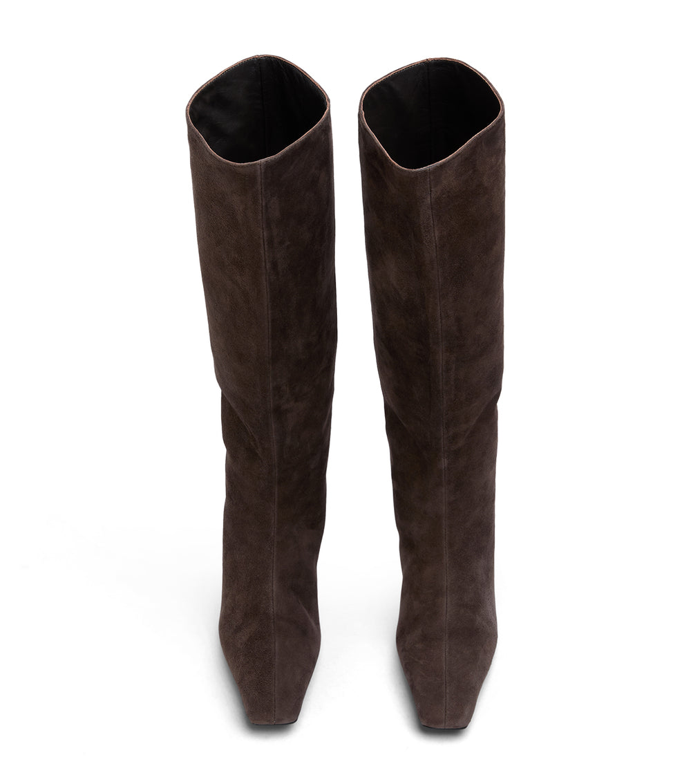 Tony Bianco Evysa Espresso Suede - Espresso Suede