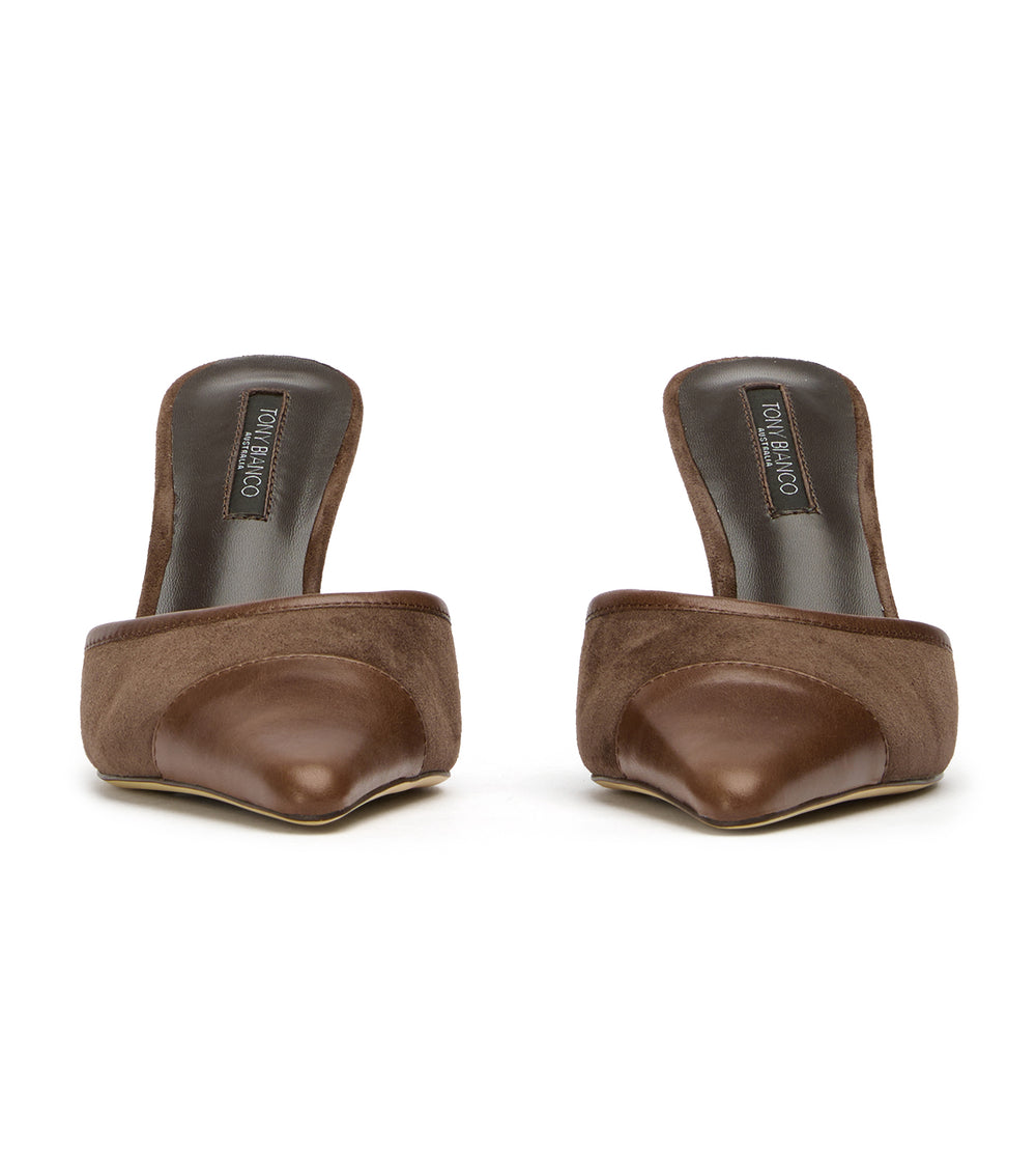 Tony Bianco Savant Espresso Suede/Choc - Espresso Suede/Choc
