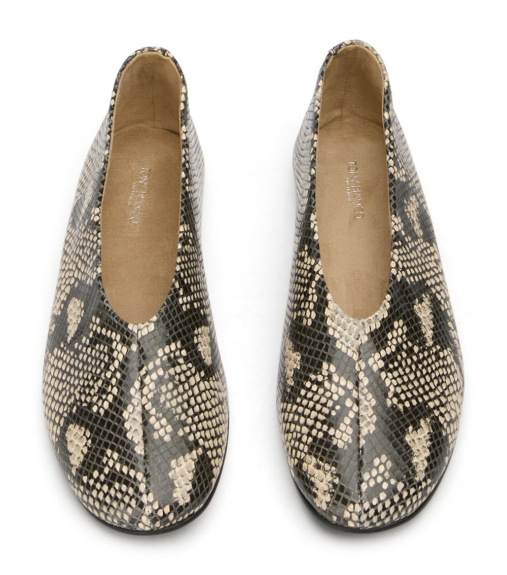 Tony Bianco Cuba Ecru Snake - Ecru Snake