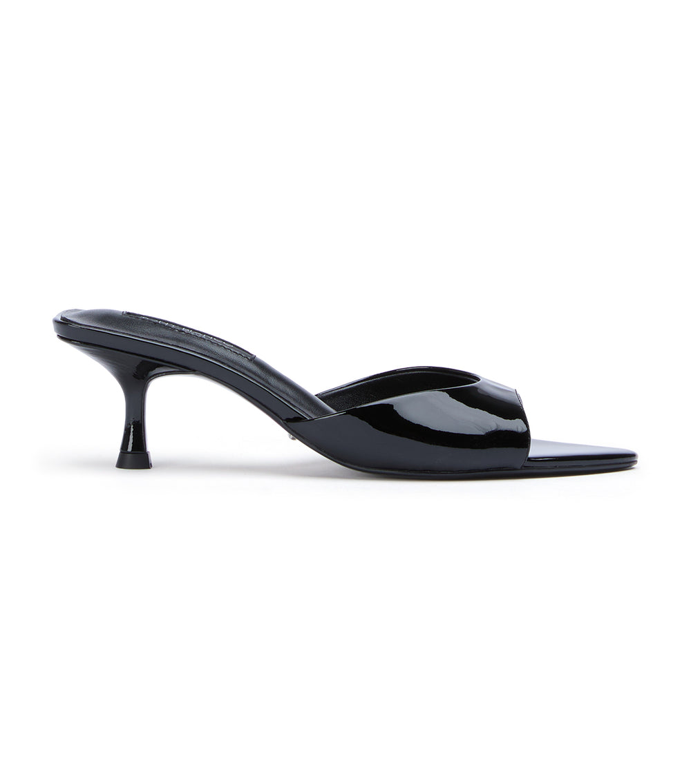 Tony Bianco Fluke Black Patent - Black Patent