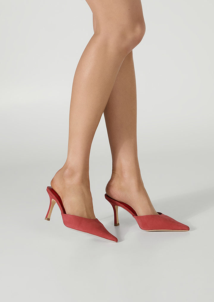 Tony Bianco Sicily Tomato Nubuck - Tomato Nubuck Tony Bianco Sicily Tomato Nubuck - Tomato Nubuck