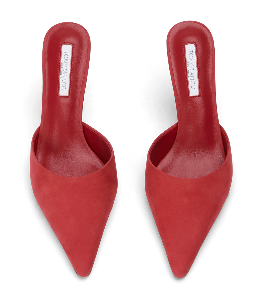 Tony Bianco Sicily Tomato Nubuck - Tomato Nubuck