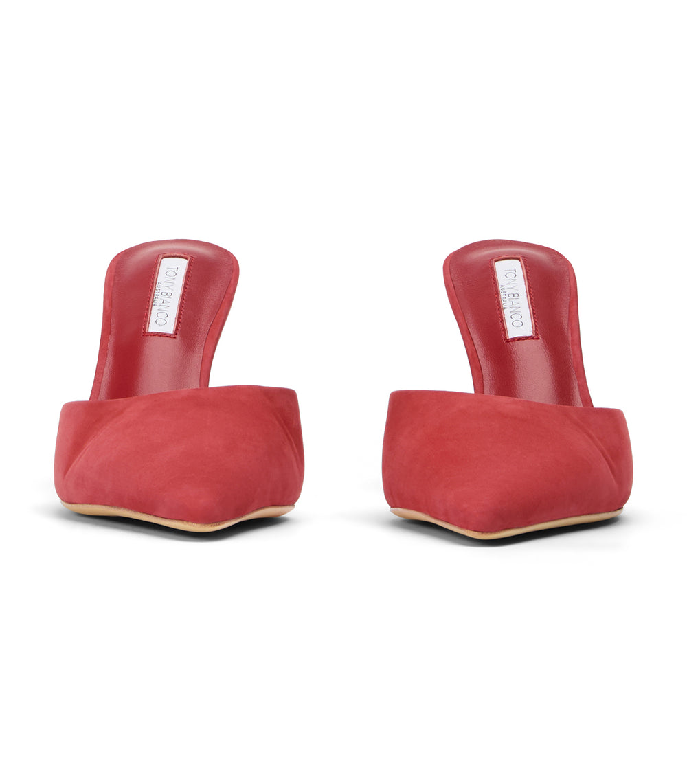 Tony Bianco Sicily Tomato Nubuck - Tomato Nubuck