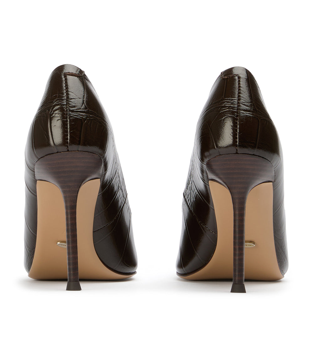 Tony Bianco Niki Choc Croco - Choc Croco