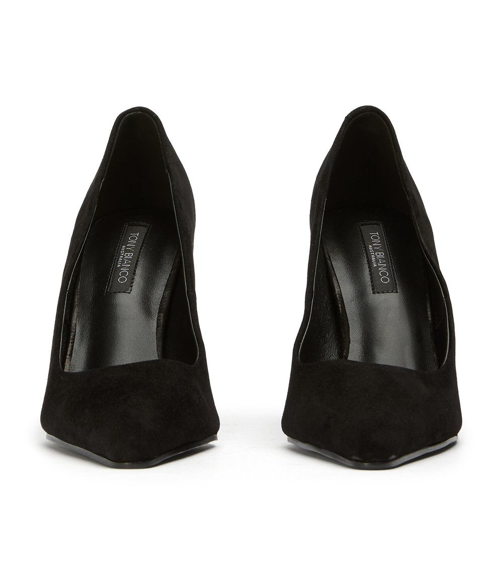 Tony Bianco Fifi Black Suede - Black Suede