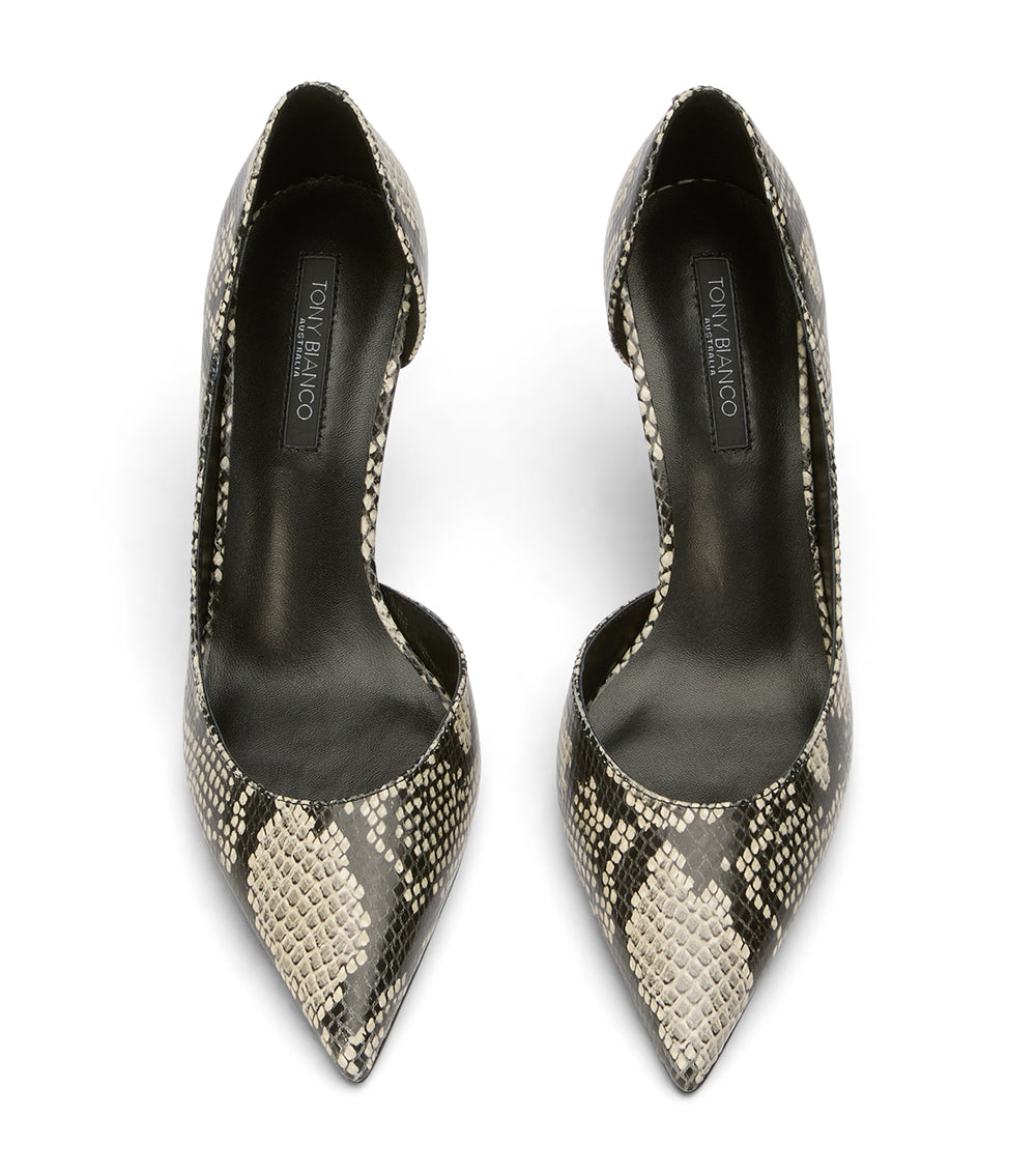 Tony Bianco Paris Ecru Snake - Ecru Snake