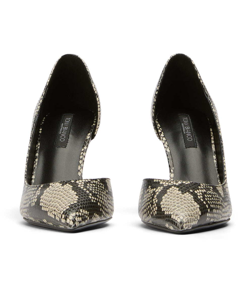 Tony Bianco Paris Ecru Snake - Ecru Snake