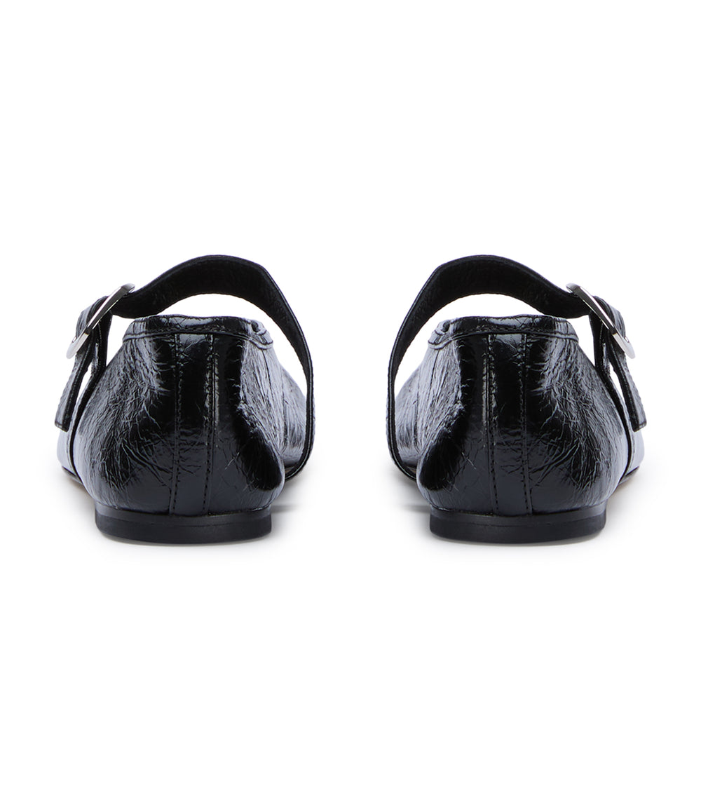 Tony Bianco Bobbi Black Crinkle - Black Crinkle