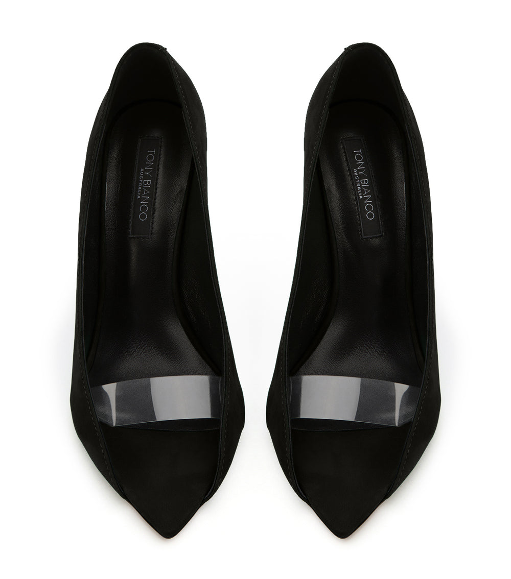 Tony Bianco Matrix Black Suede - Black Suede