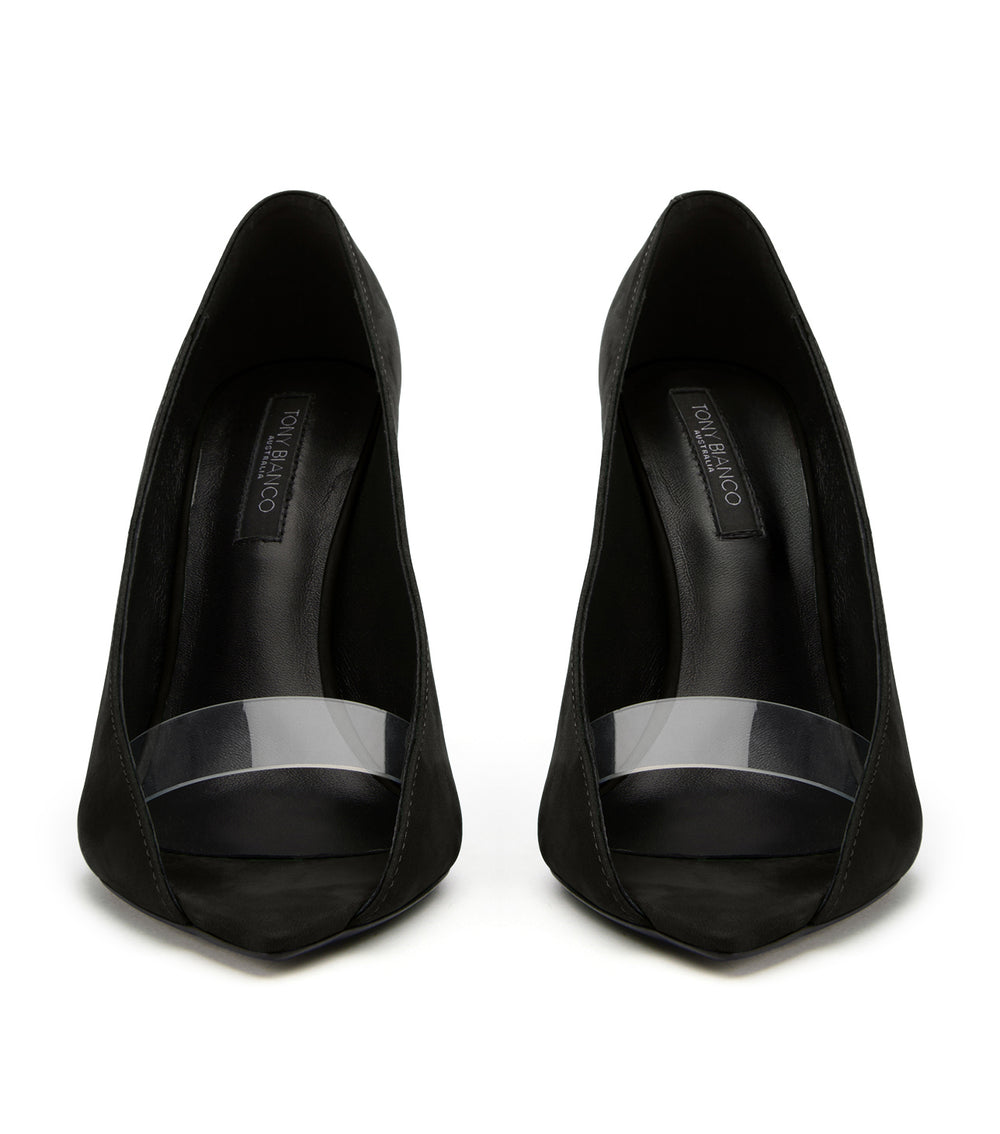 Tony Bianco Matrix Black Suede - Black Suede