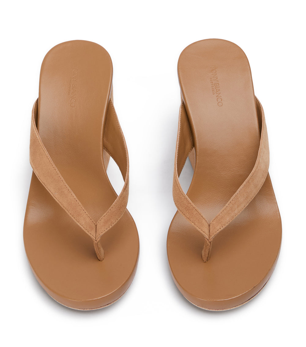 Tony Bianco Avanti Butterscotch Suede - Butterscotch Suede