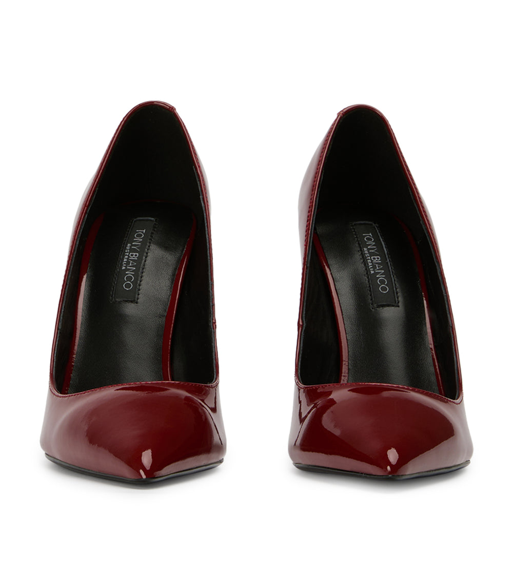 Tony Bianco Anja Bordeaux Patent - Bordeaux Patent