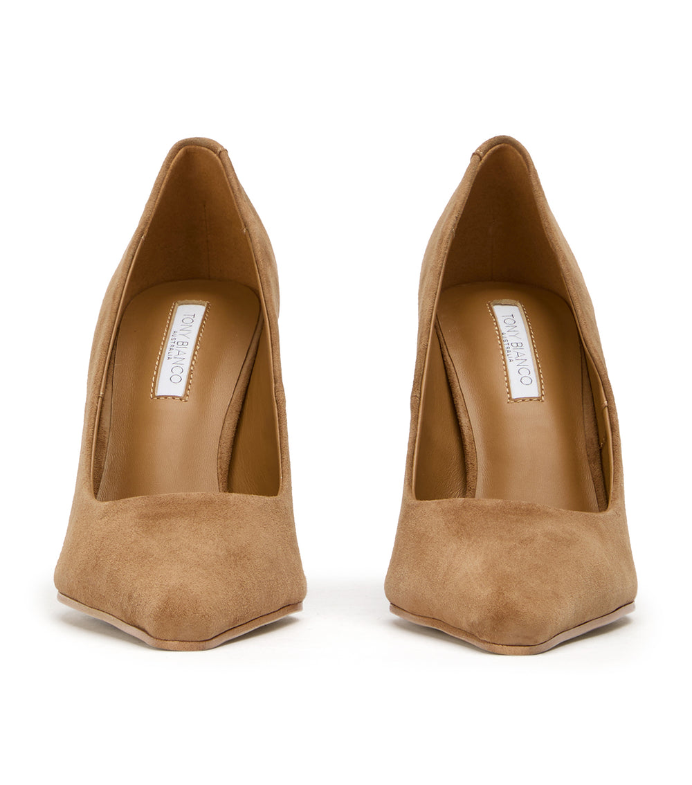 Tony Bianco Fifi Taupe Suede - Taupe Suede