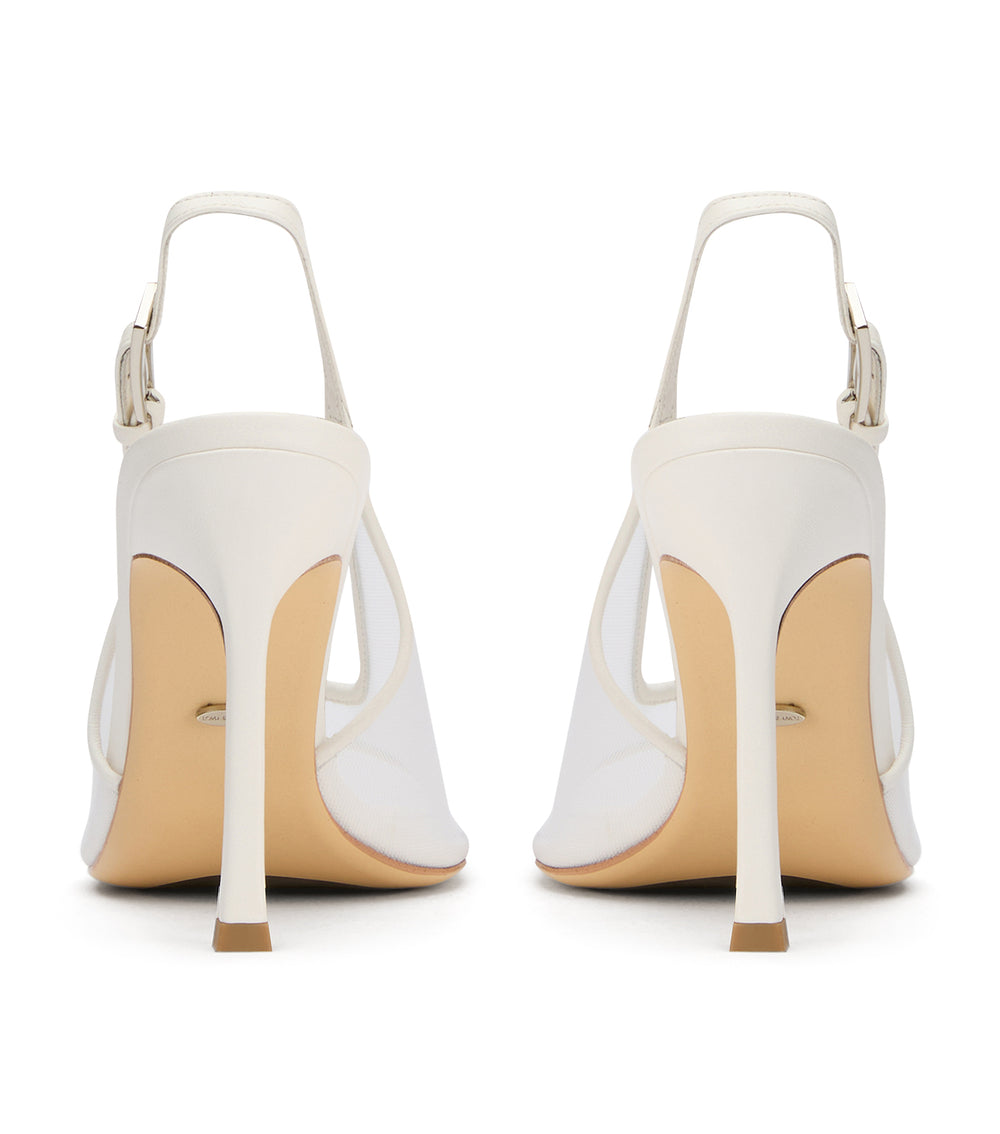 Tony Bianco Dare White Nylon/White - White Nylon/White