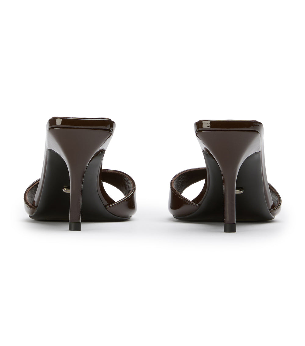 Tony Bianco Hallie Espresso Patent - Espresso Patent