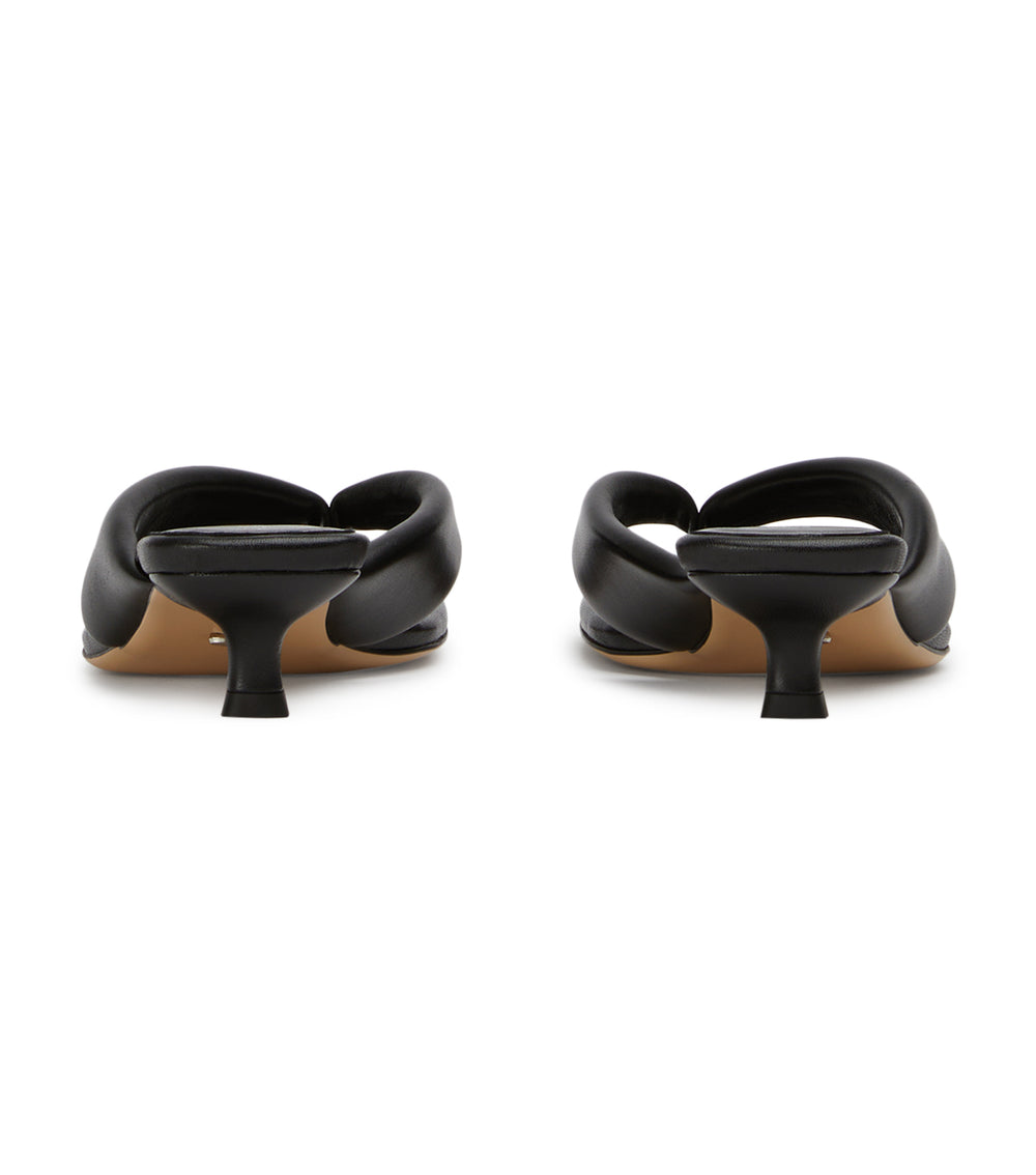Tony Bianco Tropic Black Nappa - Black Nappa