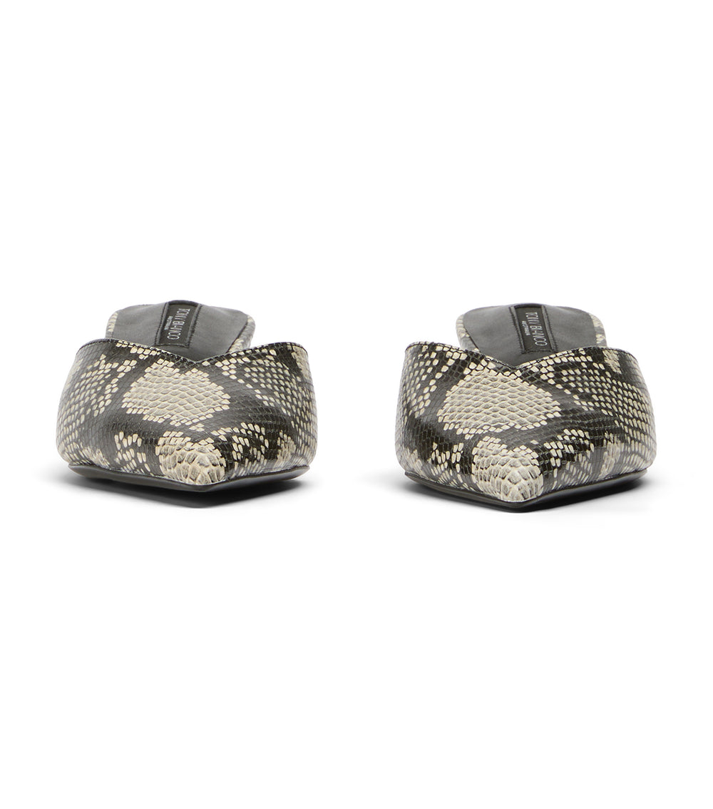 Tony Bianco Connie Ecru Snake - Ecru Snake