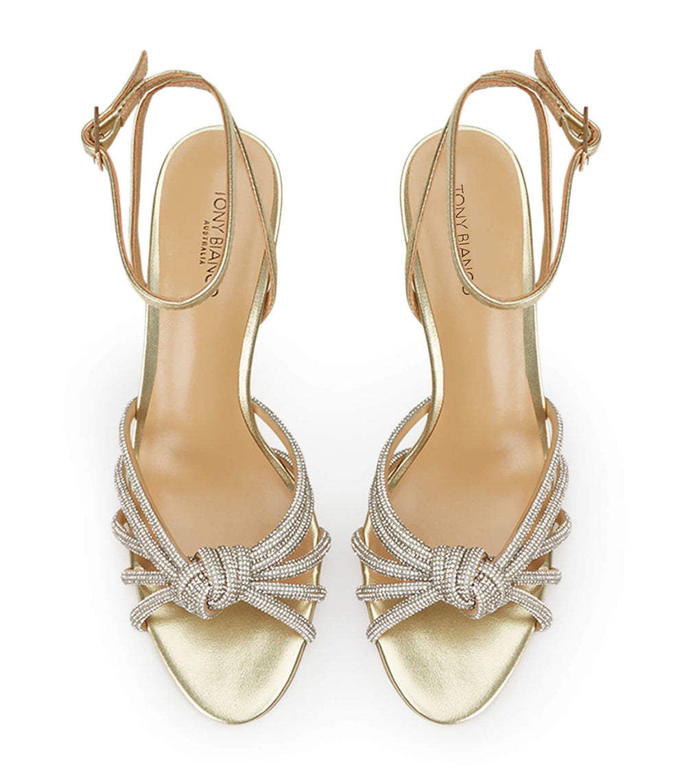 Tony Bianco Helena Gold Nappa Metallic - Gold Nappa Metallic