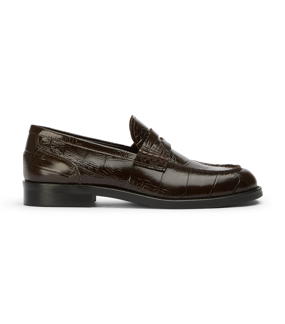 Tony Bianco Luxury Choc Croco - Choc Croco Tony Bianco Luxury Choc Croco - Choc Croco