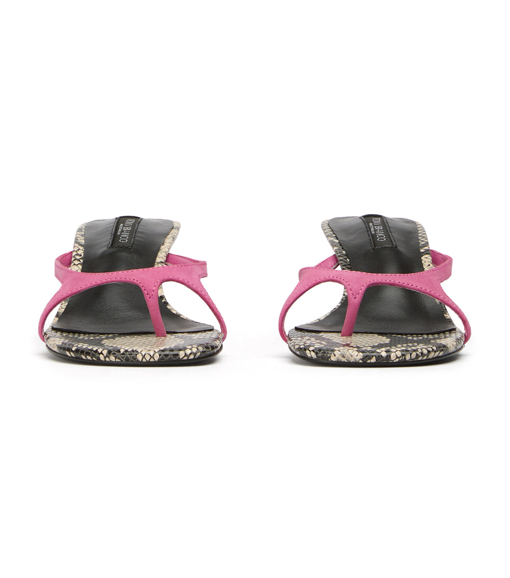 Tony Bianco Kassy Fuchsia/Ecru Snake - Fuchsia/Ecru Snake