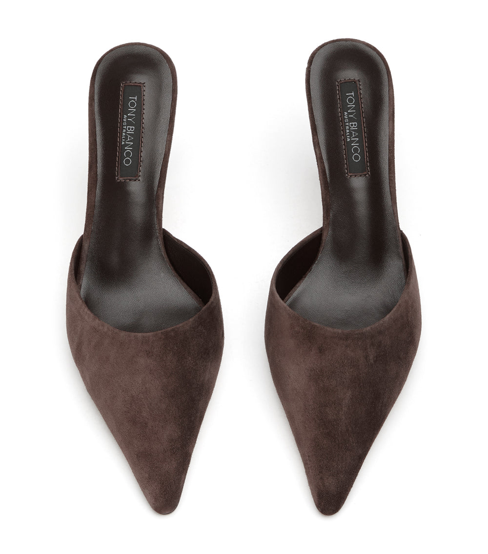 Tony Bianco Sicily Espresso Suede - Espresso Suede