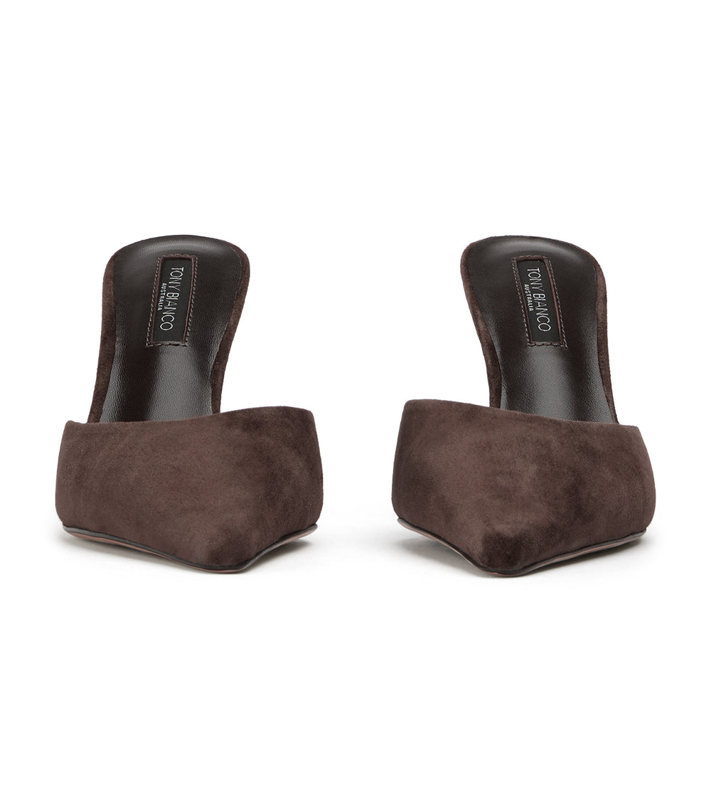 Tony Bianco Sicily Espresso Suede - Espresso Suede