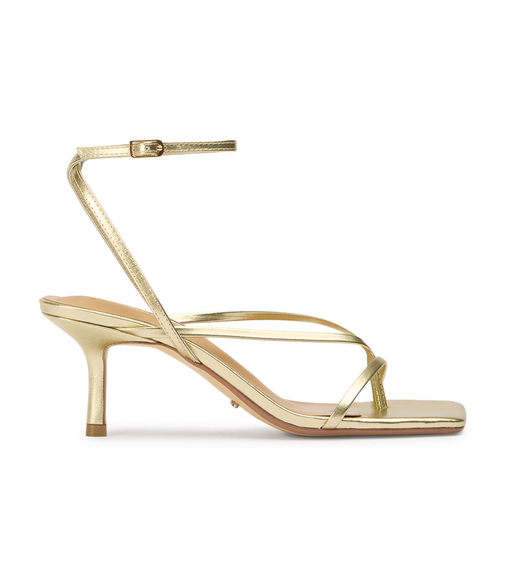 Tony Bianco Avi Gold Nappa Metallic - Gold Nappa Metallic