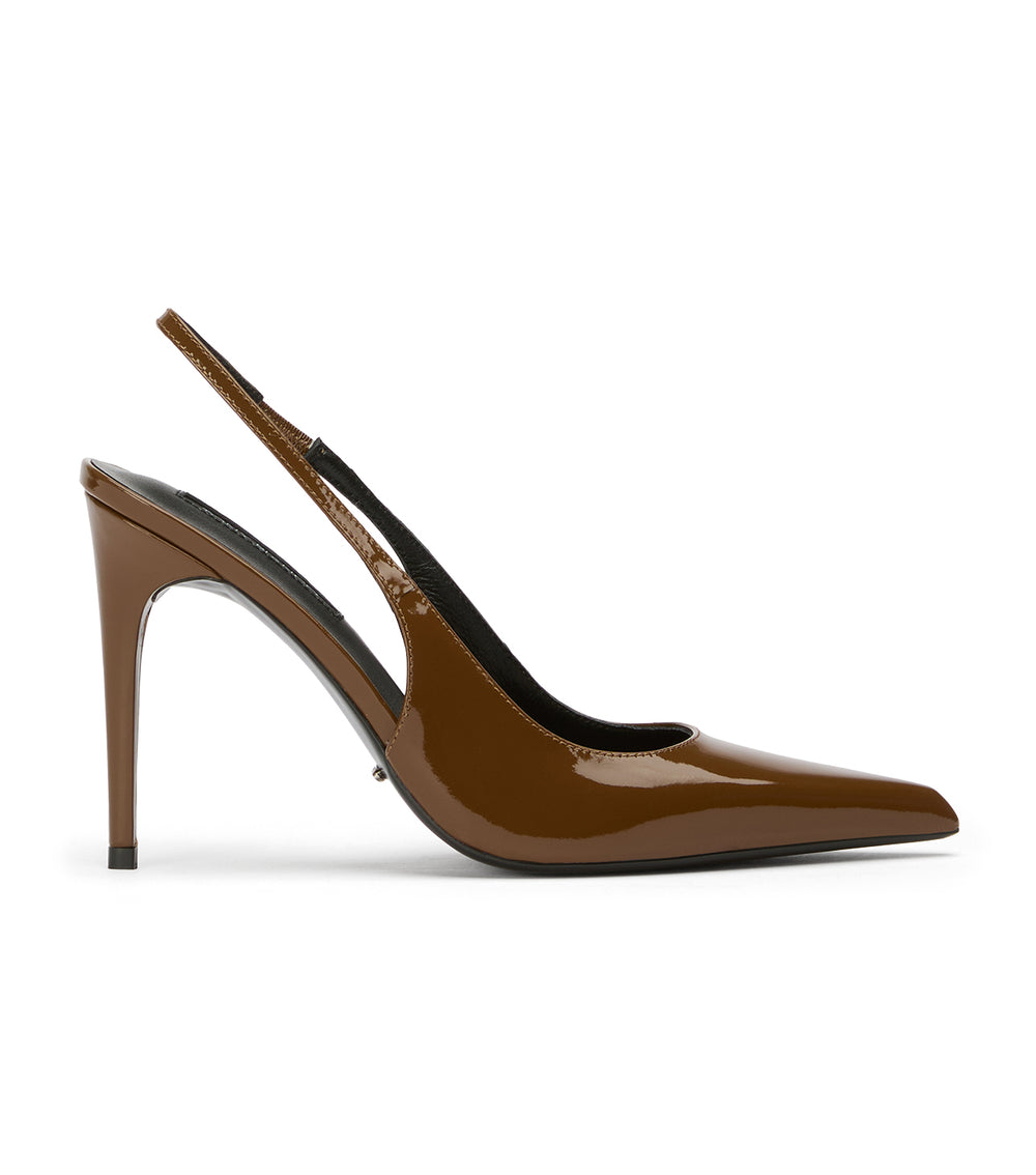 Tony Bianco Charlotte Mocha Patent - Mocha Patent