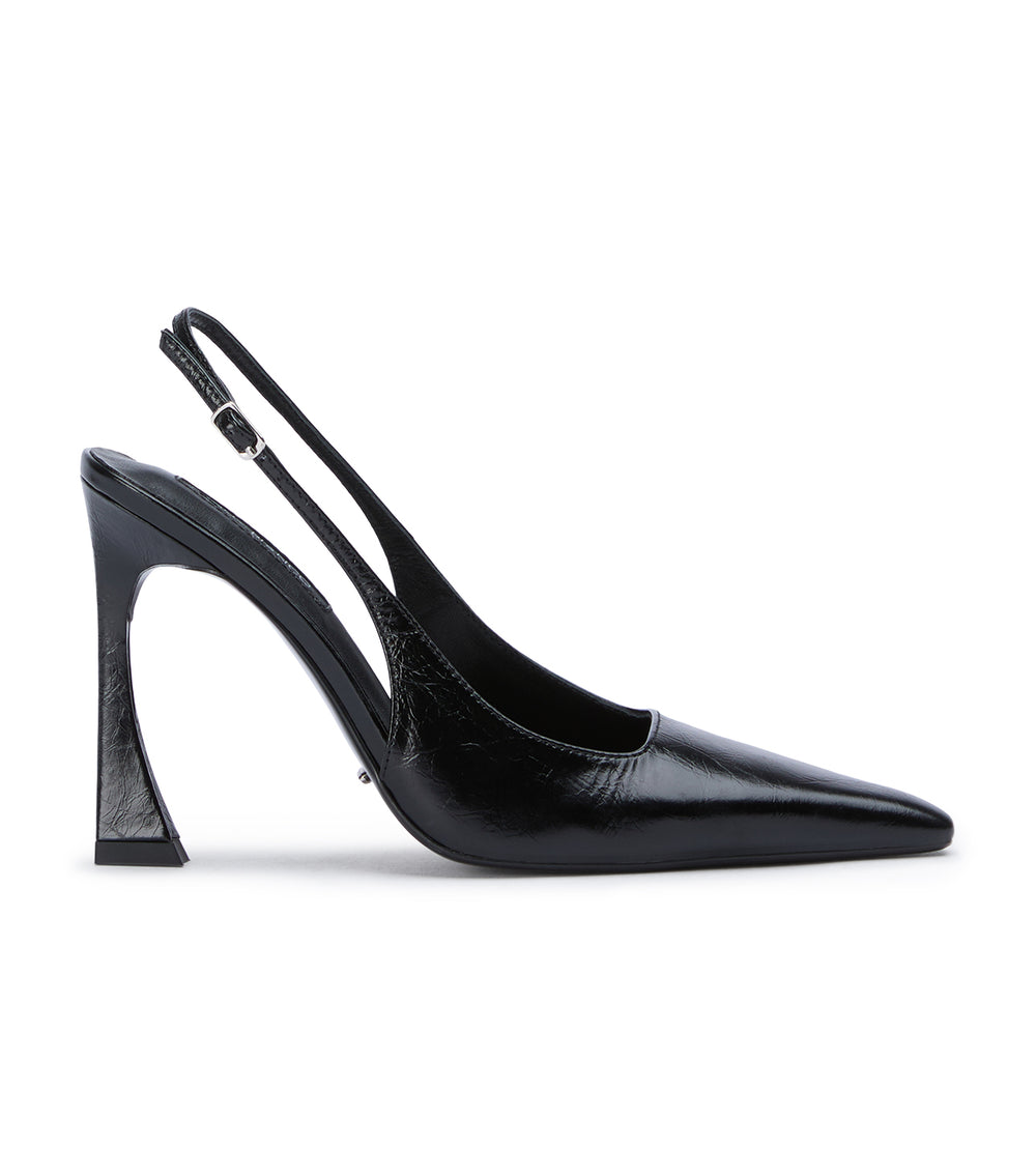 Tony Bianco Sassy Black Crinkle - Black Crinkle Tony Bianco Sassy Black Crinkle - Black Crinkle