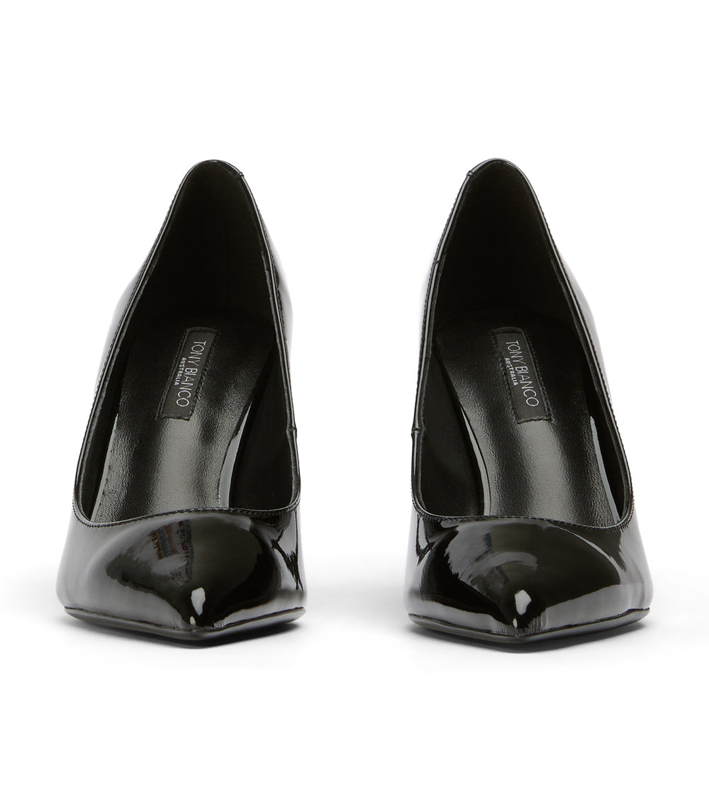 Tony Bianco Palais Black Patent - Black Patent