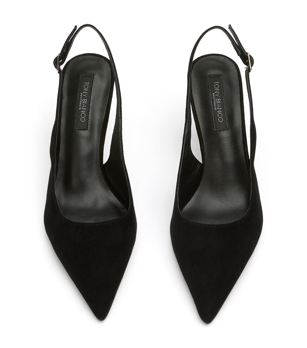 Tony Bianco Baz Black Suede - Black Suede