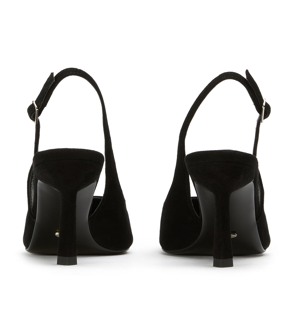 Tony Bianco Baz Black Suede - Black Suede