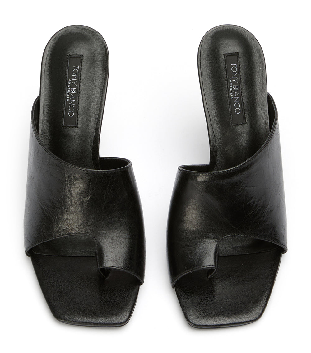 Tony Bianco Metro Black Vintage - Black Vintage
