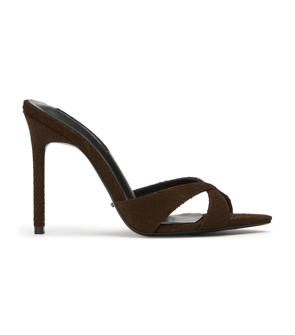 Tony Bianco Marameo Espresso Snake - Espresso Snake Tony Bianco Marameo Espresso Snake - Espresso Snake
