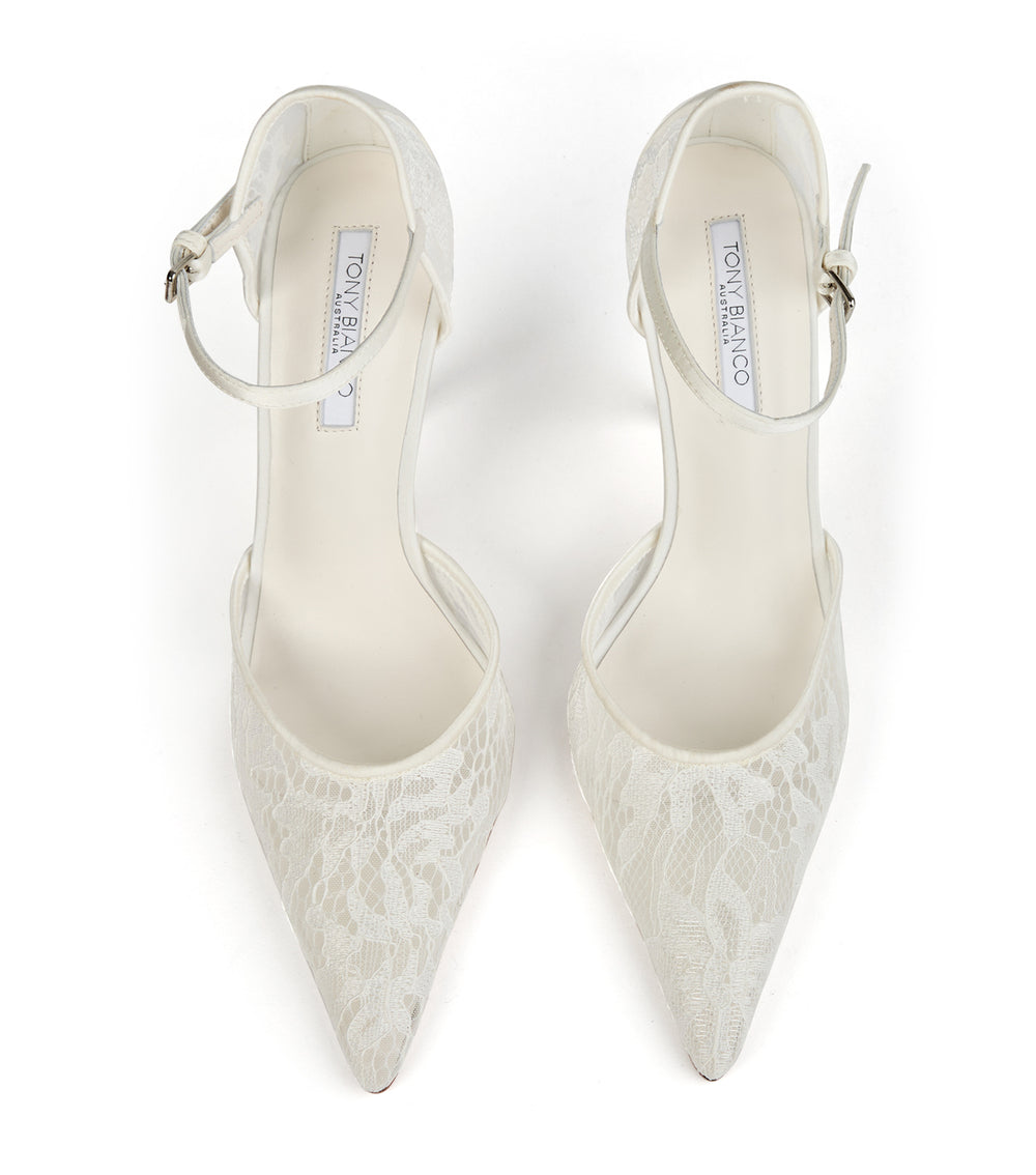 Tony Bianco Nina Ivory Brocade - Ivory Brocade
