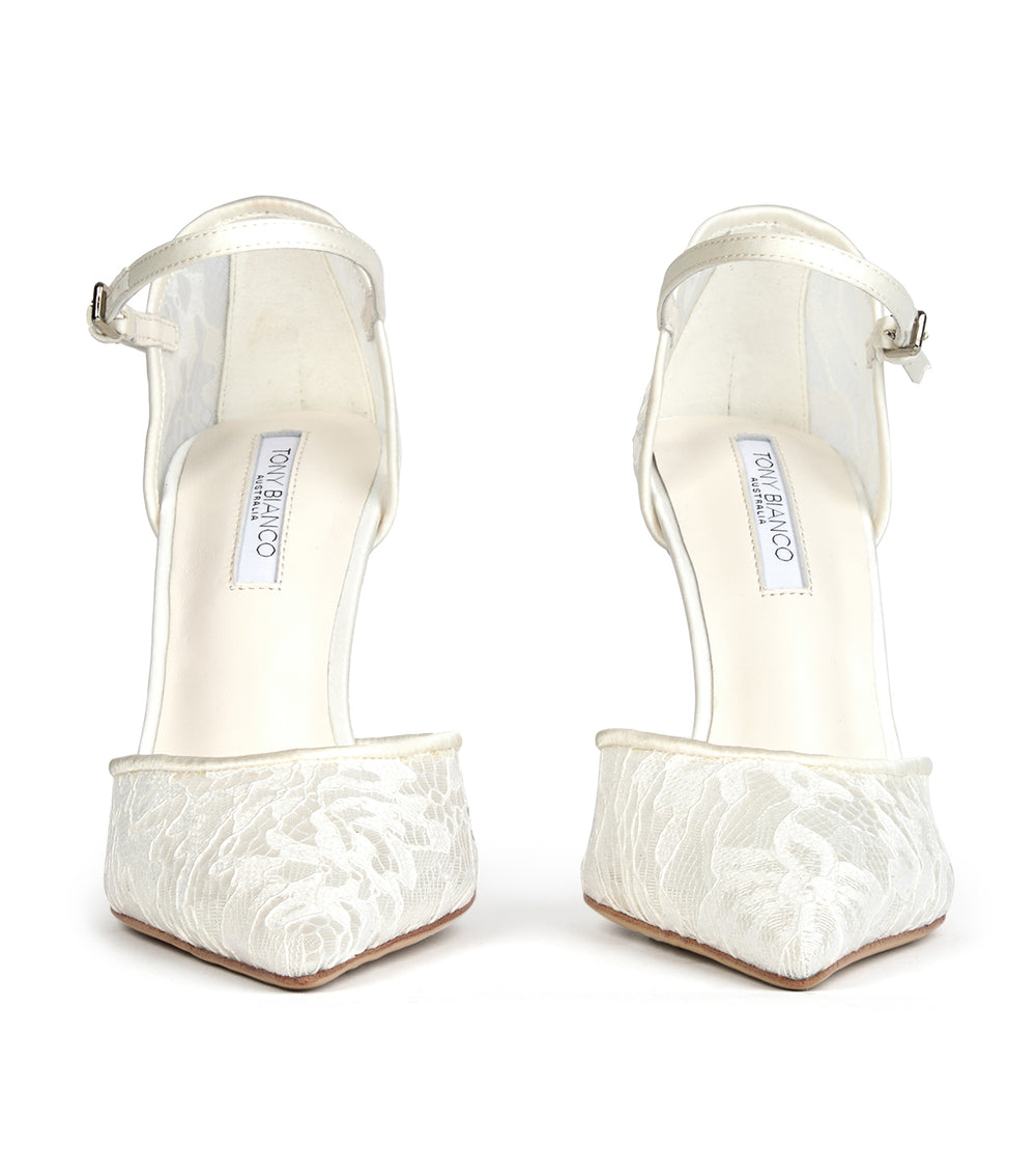 Tony Bianco Nina Ivory Brocade - Ivory Brocade