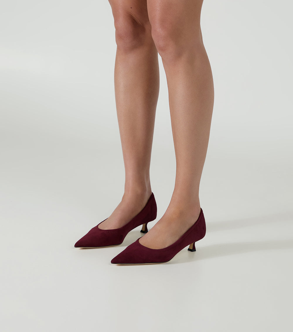 Tony Bianco Costa Vino Suede - Vino Suede