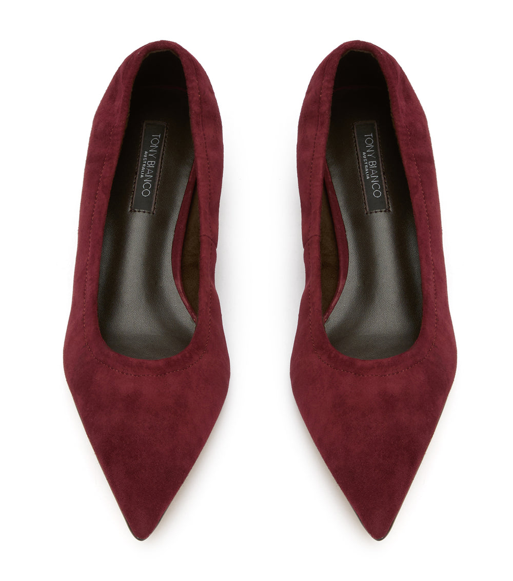 Tony Bianco Costa Vino Suede - Vino Suede