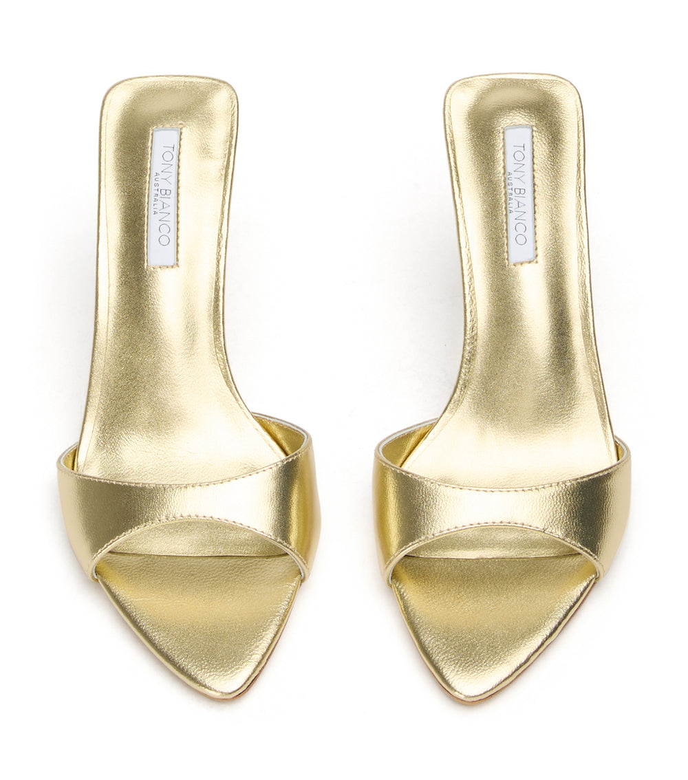 Tony Bianco Hallie Gold Nappa Metallic - Gold Nappa Metallic