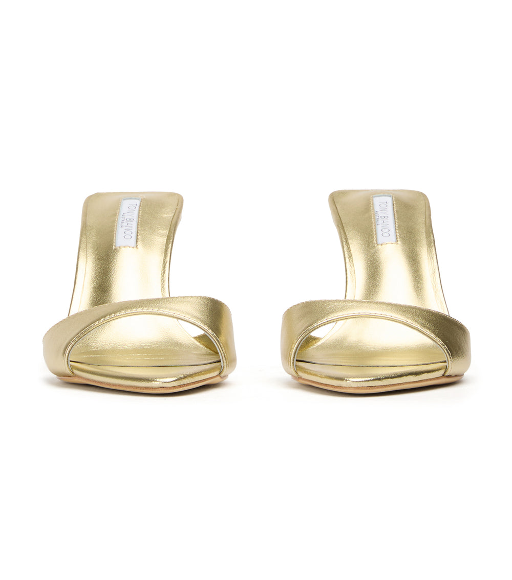 Tony Bianco Hallie Gold Nappa Metallic - Gold Nappa Metallic