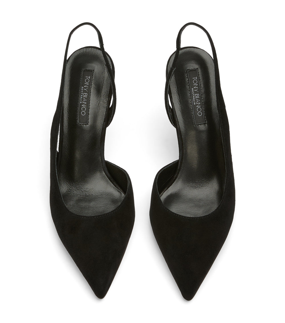 Tony Bianco Peta Black Suede - Black Suede