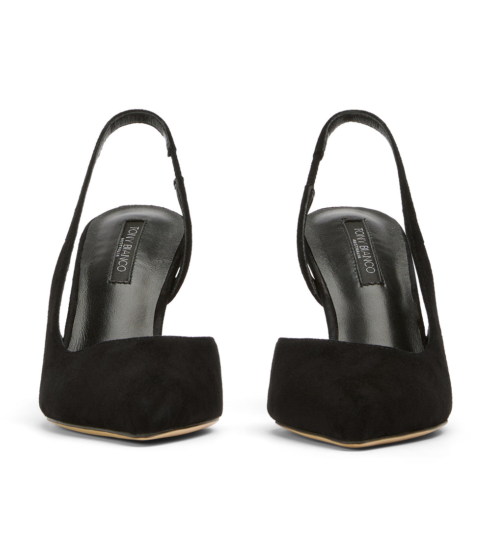 Tony Bianco Peta Black Suede - Black Suede