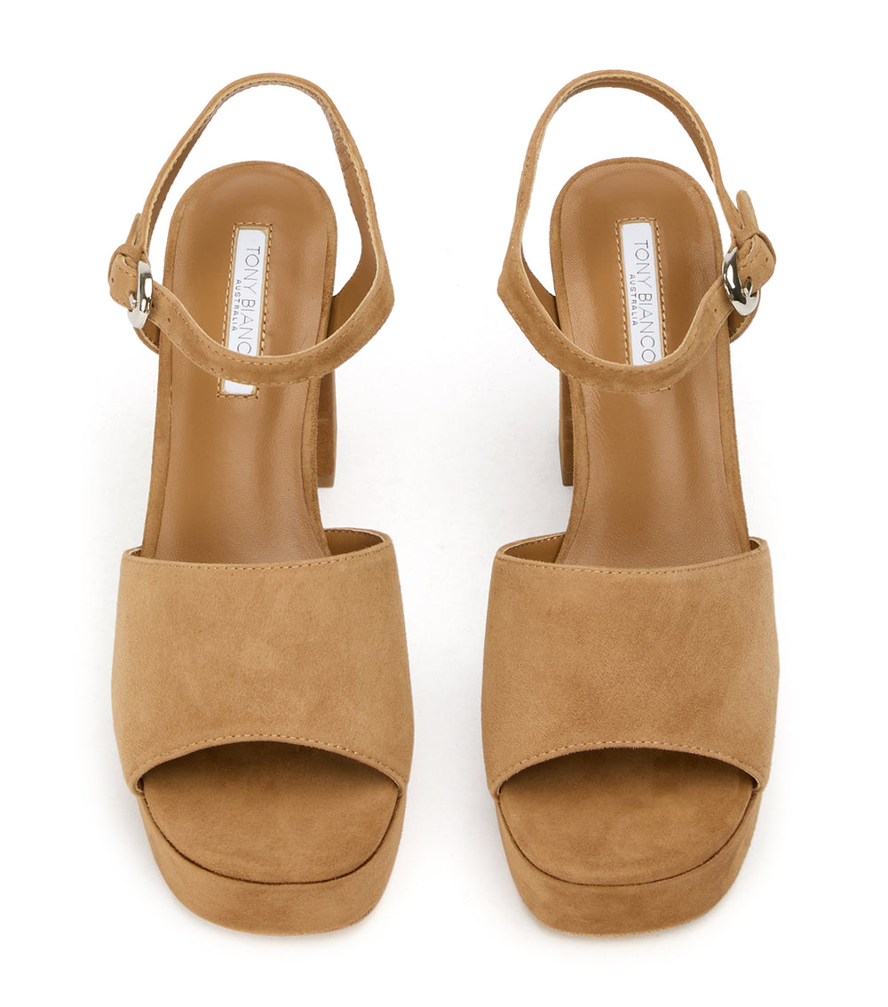 Tony Bianco Farrah Taupe Suede - Taupe Suede